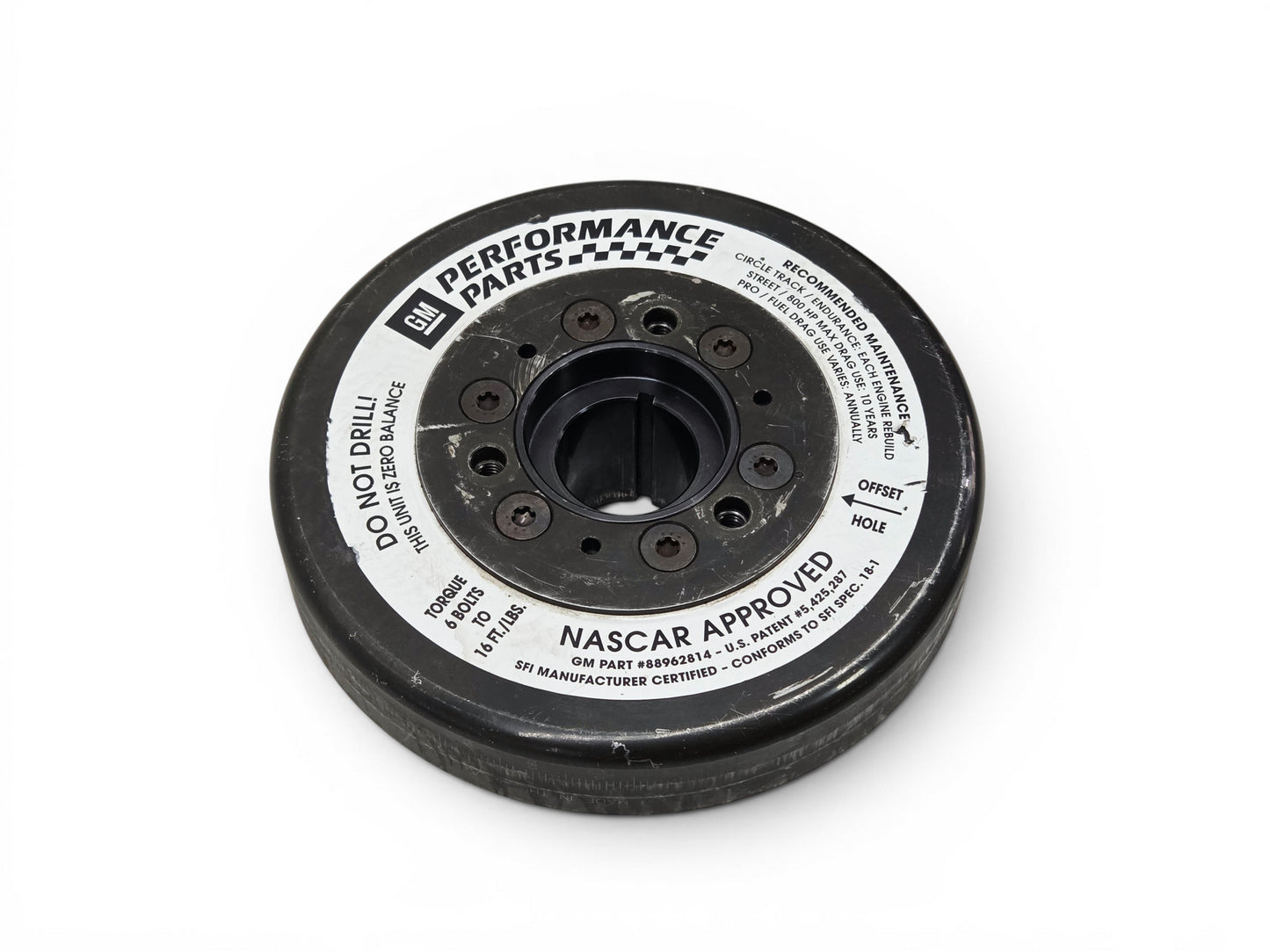 427 572 GM Chevy Performance Big Block 8" Harmonic Balancer Damper OEM 88962814