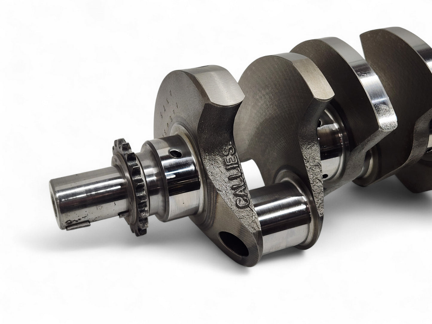 GM Performance 572 BBC Callies Forged Crankshaft 4.375 Stroke Crate Engine Takeoff