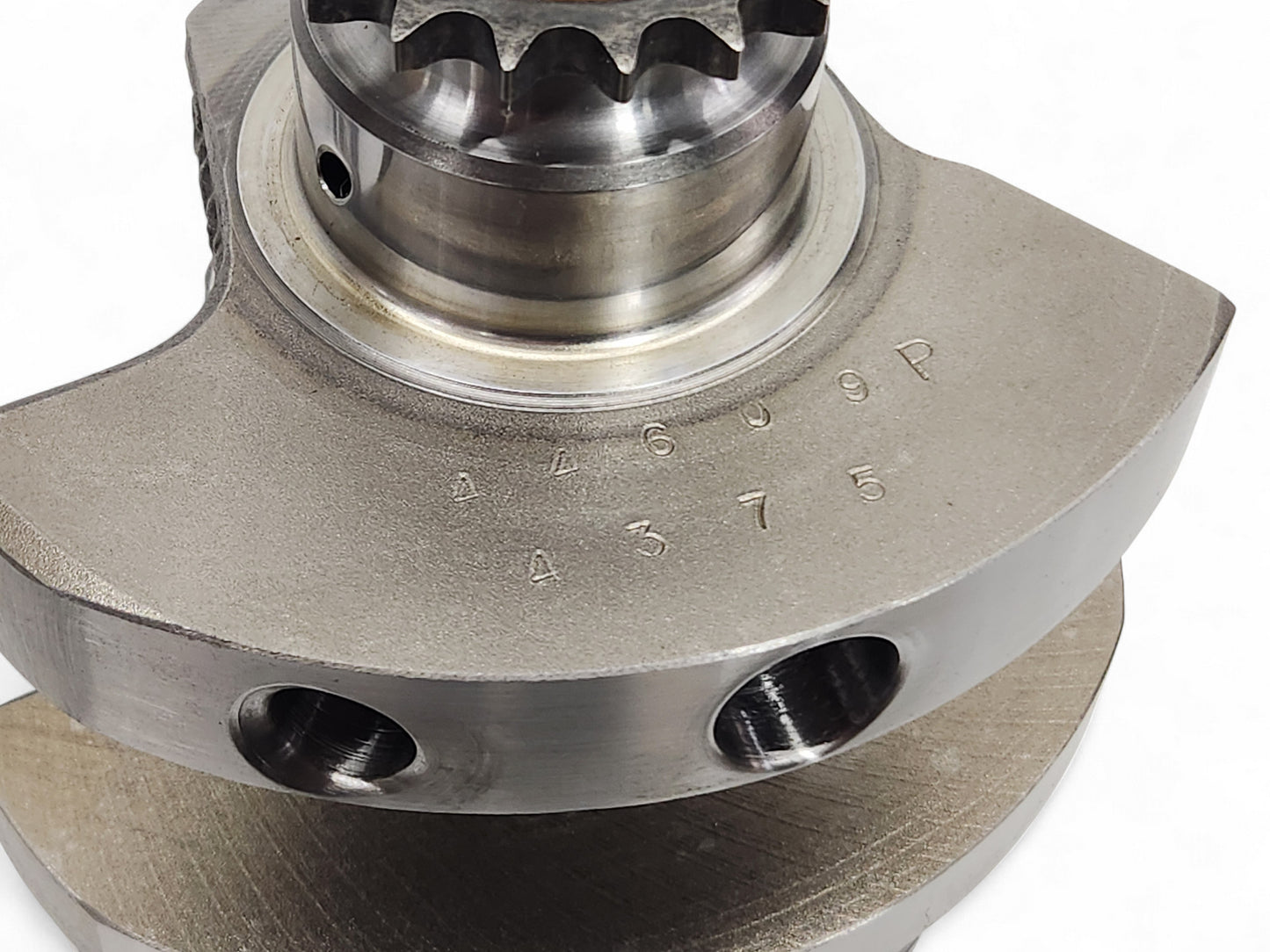 GM Performance 572 BBC Callies Forged Crankshaft 4.375 Stroke Crate Engine Takeoff