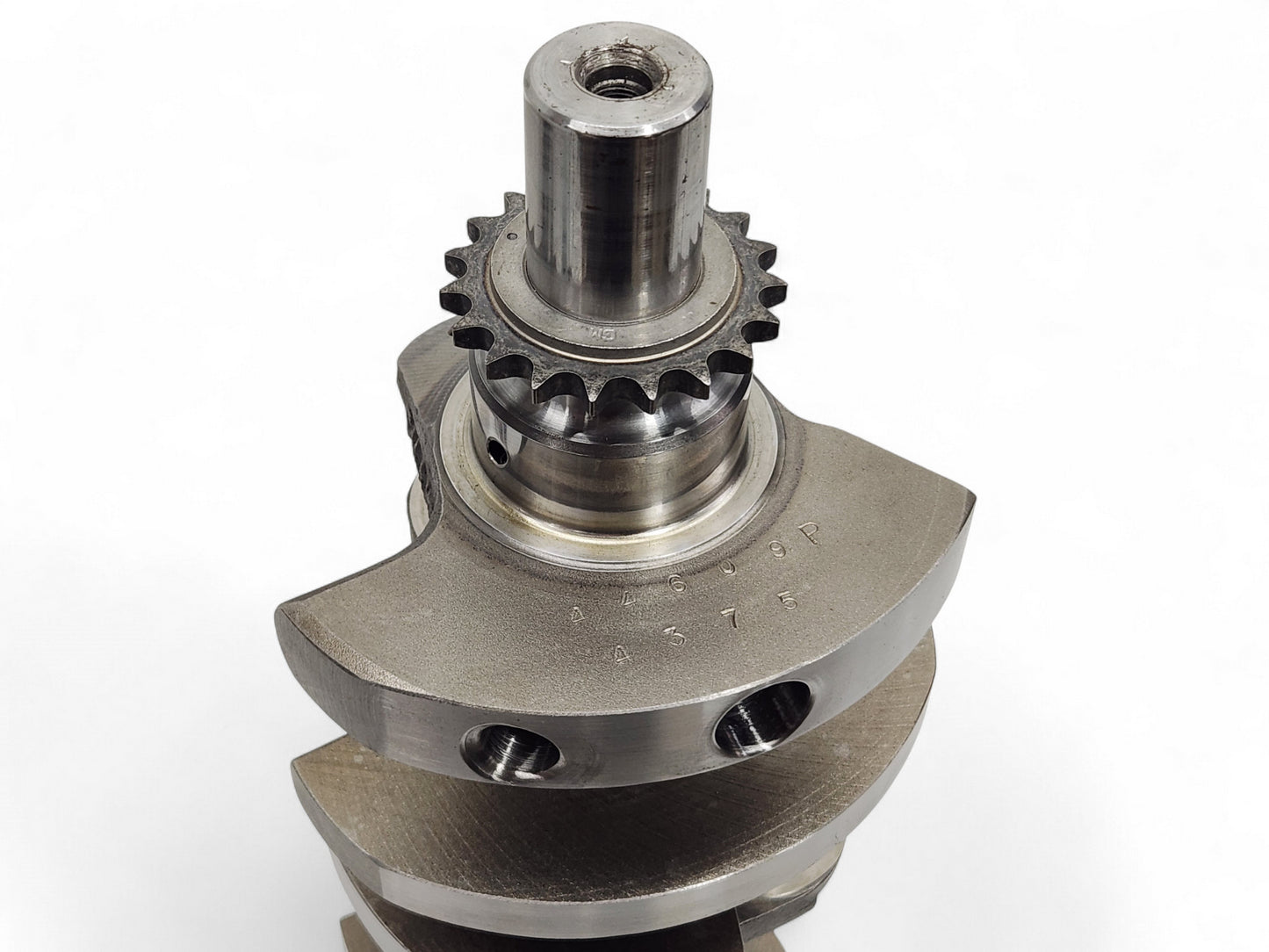 GM Performance 572 BBC Callies Forged Crankshaft 4.375 Stroke Crate Engine Takeoff