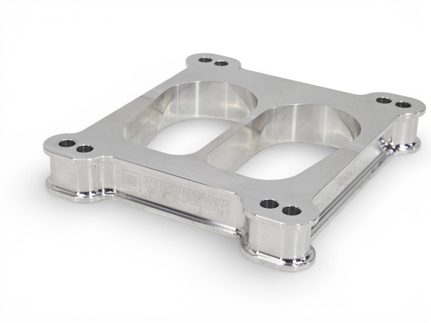 GM Performance Parts Dual Plane 1" Quadrajet Holley Style Carburetor Spacer OEM