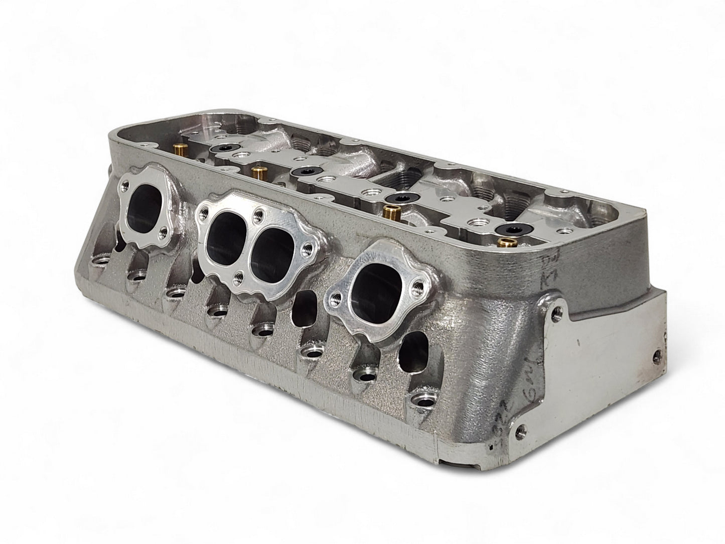 GM SB2.2 SBC CNC Performance Cylinder Head 12480011 - Clear Coated for Display