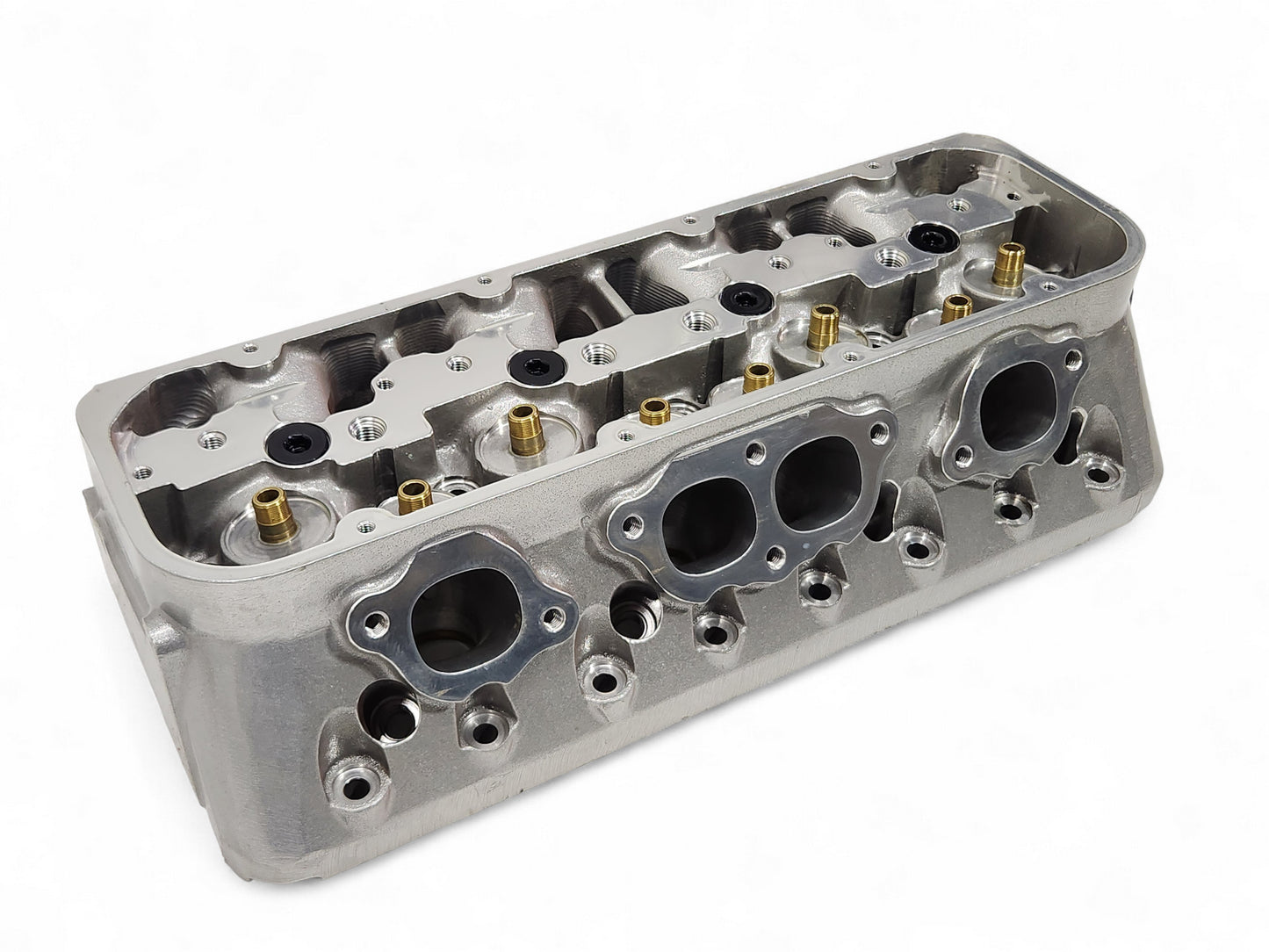 GM SB2.2 SBC CNC Performance Cylinder Head 12480011 - Clear Coated for Display