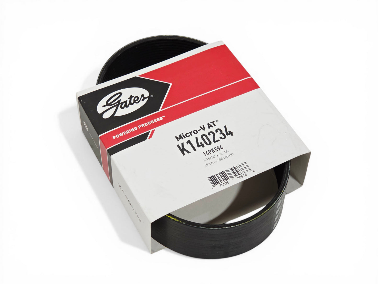 Gates RPM High Performance 14 Rib 23.4" V Ribbed Belt K140234