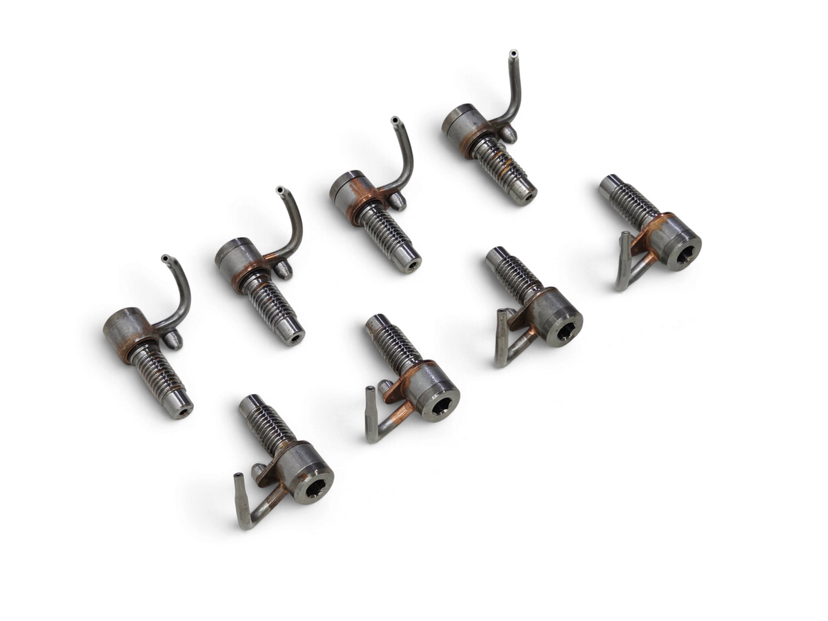 GenV L83 L86 LT1 LT4 LT2 Piston Oil Spray Squirt Nozzle GM OEM 12678499 Set of 8