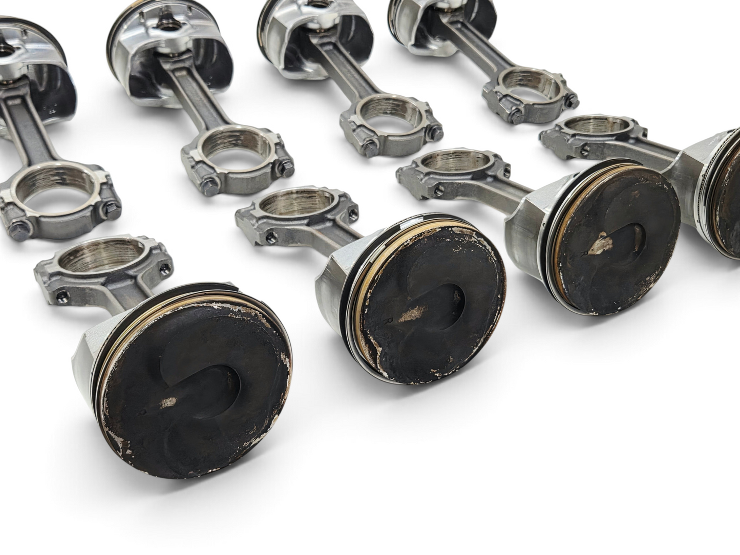 GenV L86 LT1 LT2 6.2L Engine Pistons Connecting Rods Rings OEM GM - Set of 8