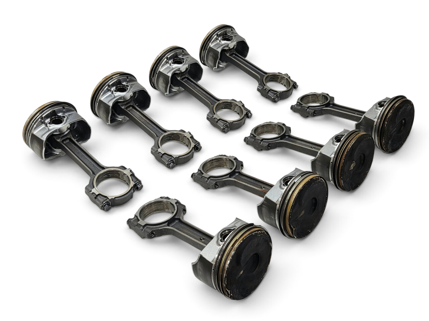 GenV L86 LT1 LT2 6.2L Engine Pistons Connecting Rods Rings OEM GM - Set of 8