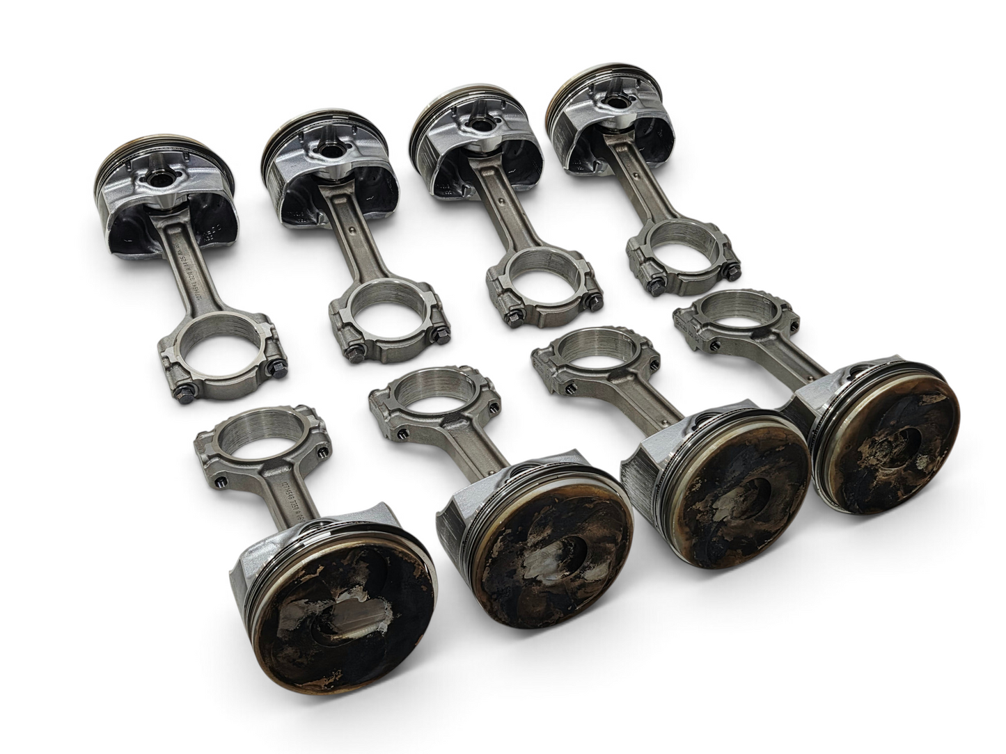 GenV L86 LT1 LT2 6.2L Engine Pistons Connecting Rods Rings OEM GM - Set of 8