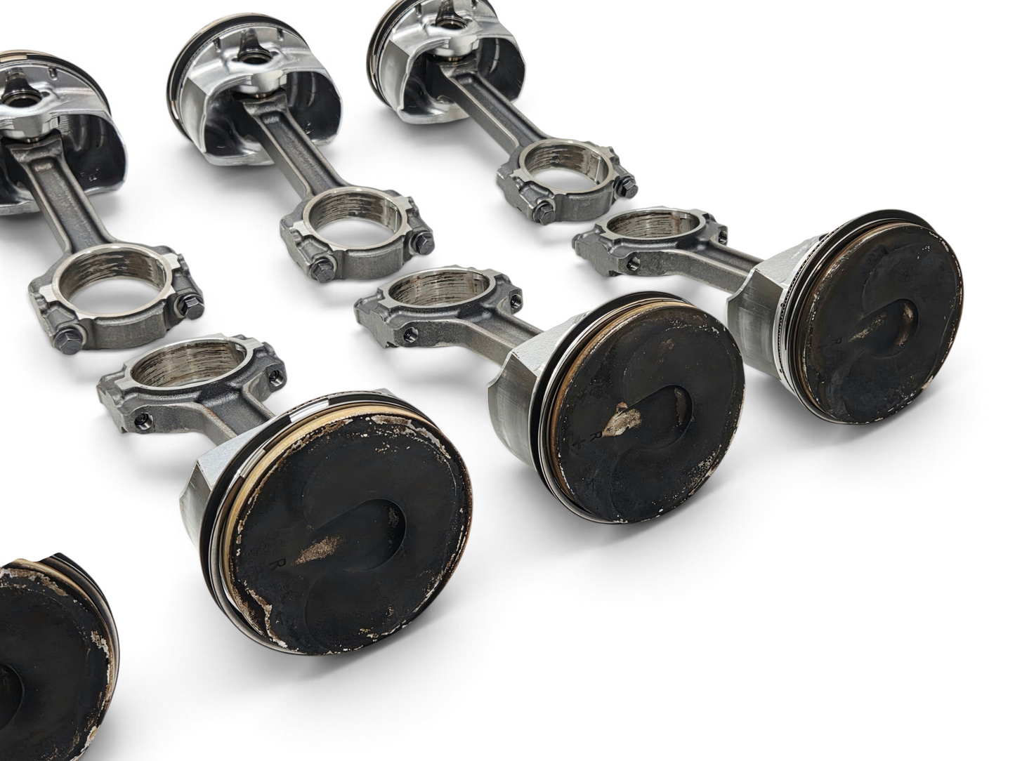 GenV L86 LT1 LT2 6.2L Engine Pistons Connecting Rods Rings OEM GM - Set of 8