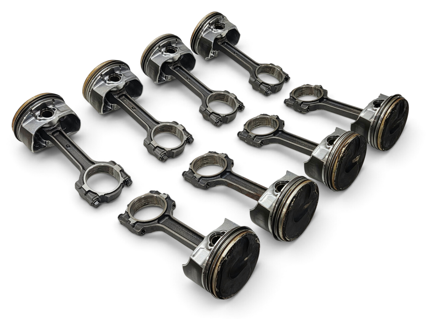 GenV L86 LT1 LT2 6.2L Engine Pistons Connecting Rods Rings OEM GM - Set of 8