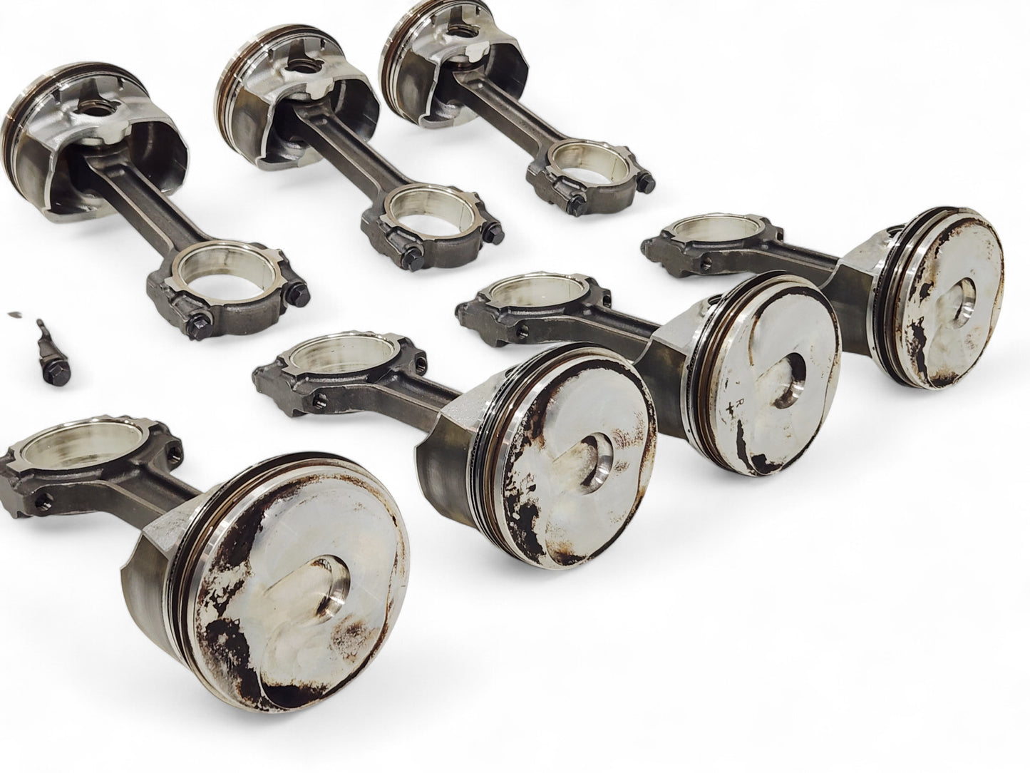 GenV LT1 LT2 L86 L87 6.2 Engine Pistons Connecting Rods Rings OEM GM Set of 8