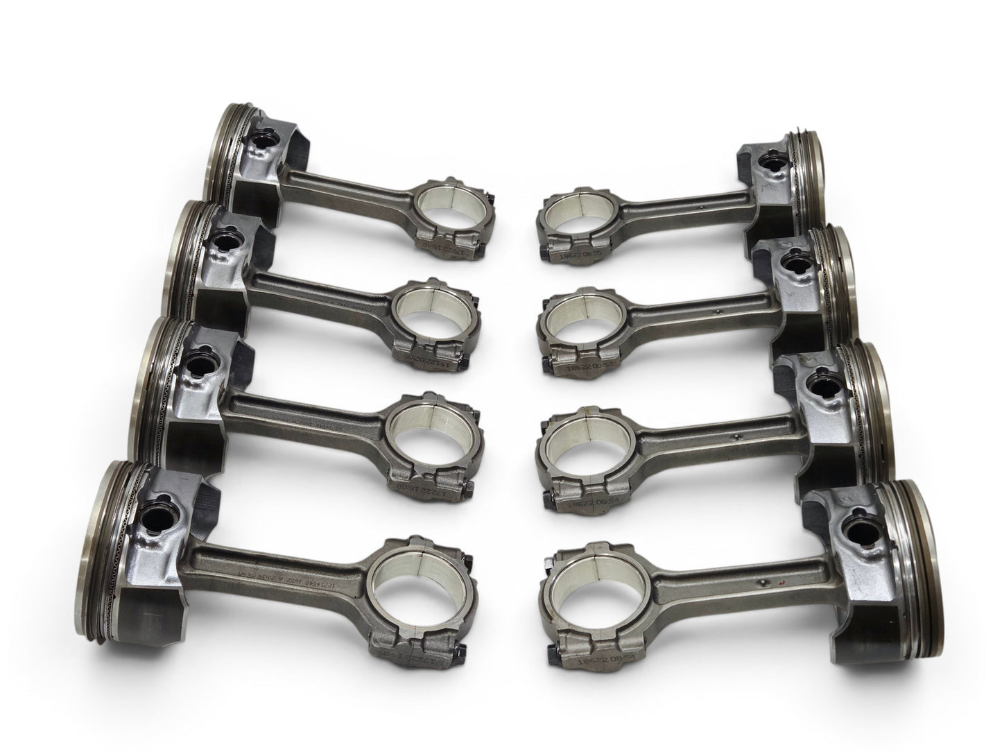 GenV L86 LT1 LT2 6.2L Engine Pistons Connecting Rods OEM GM - Set of 8