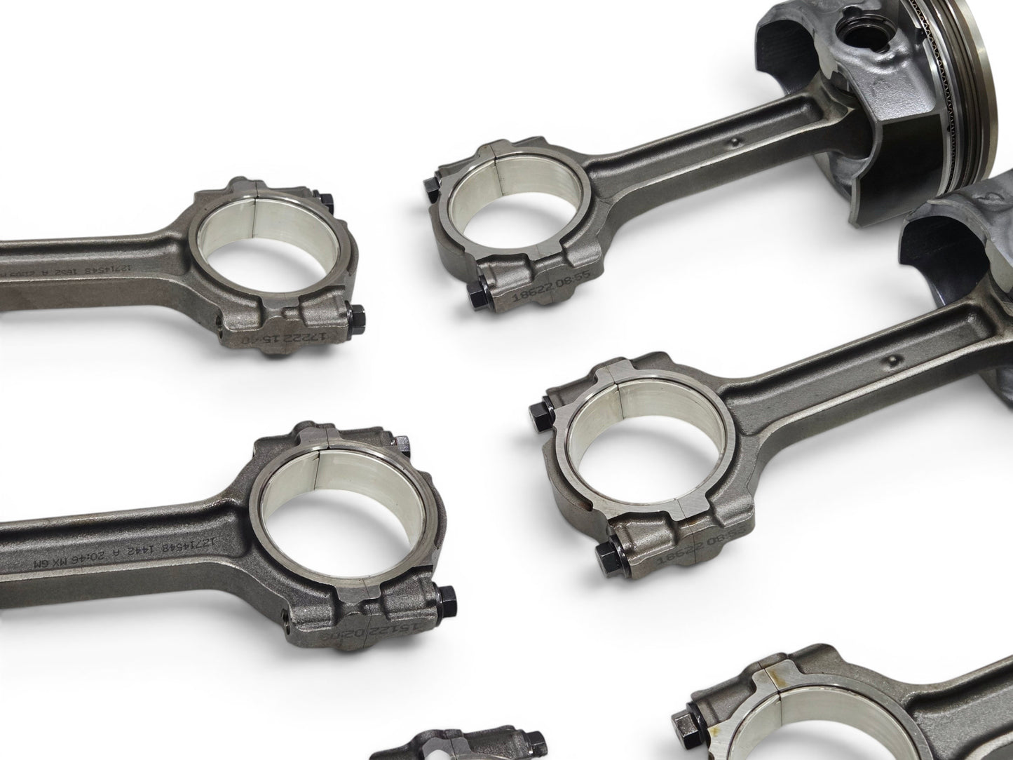 GenV L86 LT1 LT2 6.2L Engine Pistons Connecting Rods OEM GM - Set of 8