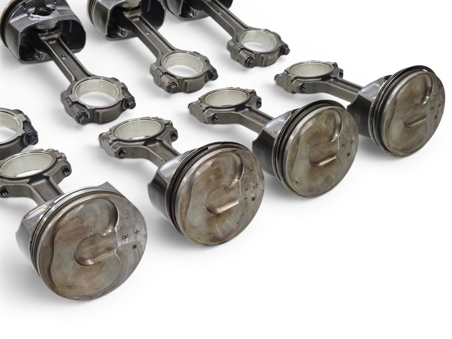 GenV L86 LT1 LT2 6.2L Engine Pistons Connecting Rods OEM GM - Set of 8