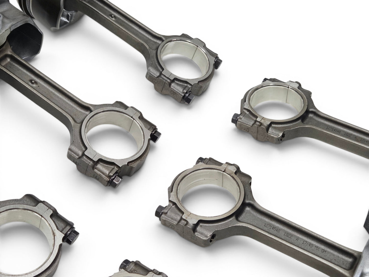 GenV L86 LT1 LT2 6.2L Engine Pistons Connecting Rods OEM GM - Set of 8