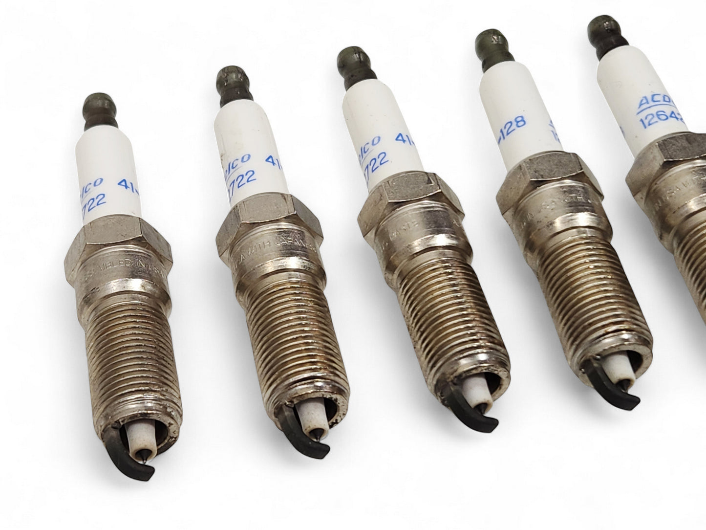 Genuine AcDelco Professional 41-128 GM 12642722 Iridium Spark Plugs Set 8 - Takeoffs