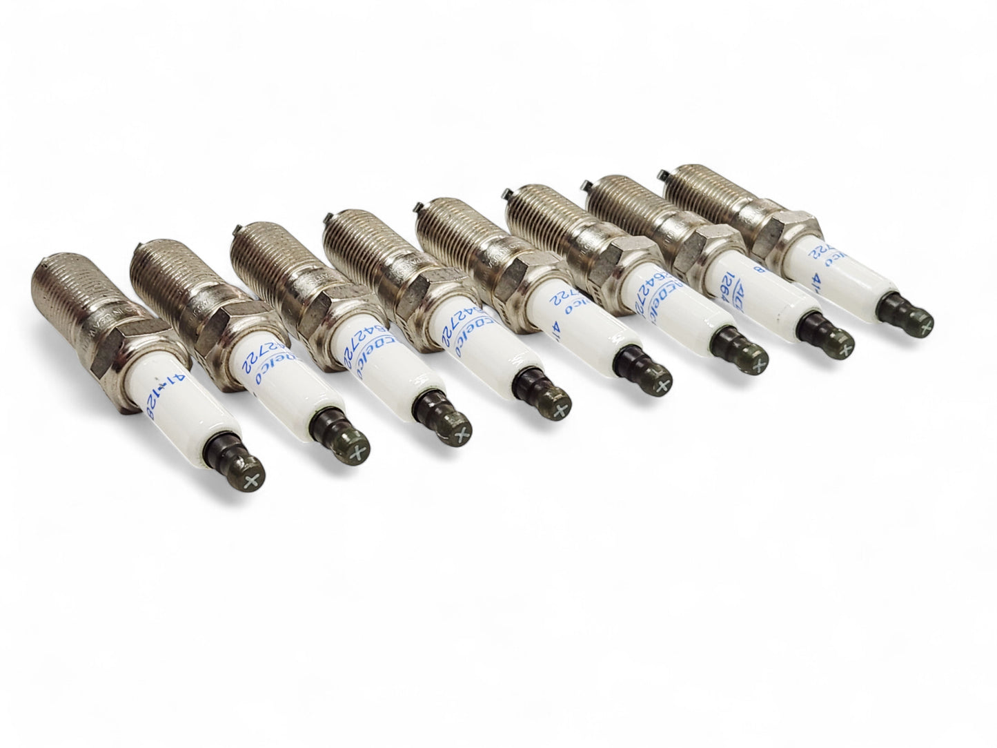 Genuine AcDelco Professional 41-128 GM 12642722 Iridium Spark Plugs Set of 8 - Takeoffs