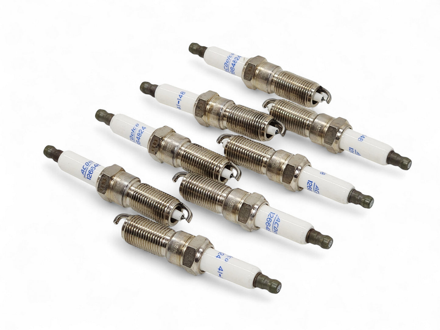 Genuine GM Iridium Spark Plug ACDelco 41-148 GM 12664824 - 8 Pack