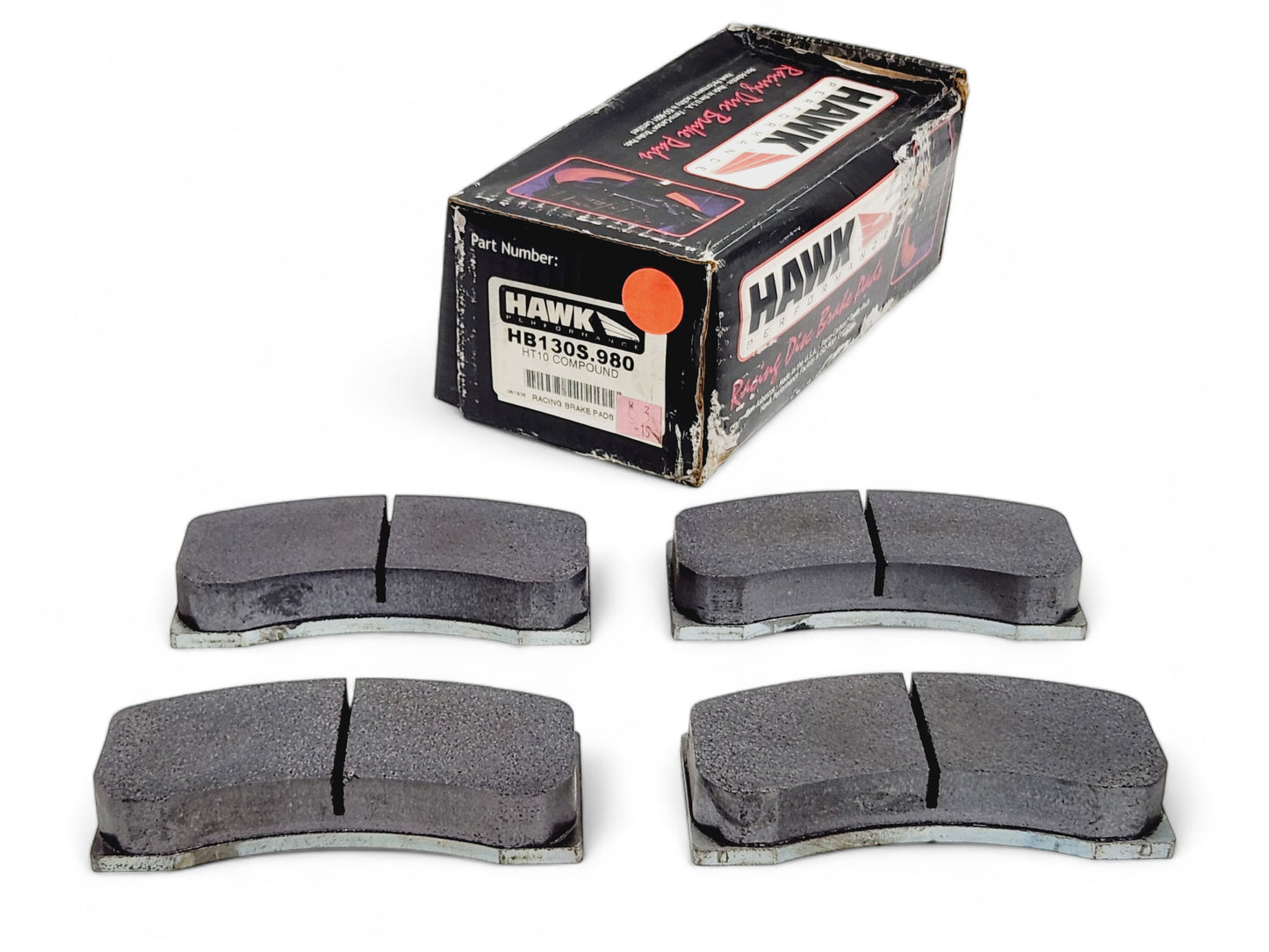HB130S.980 HT10 Compound Hawk Racing Brake Pads for Brembo and Wilwood