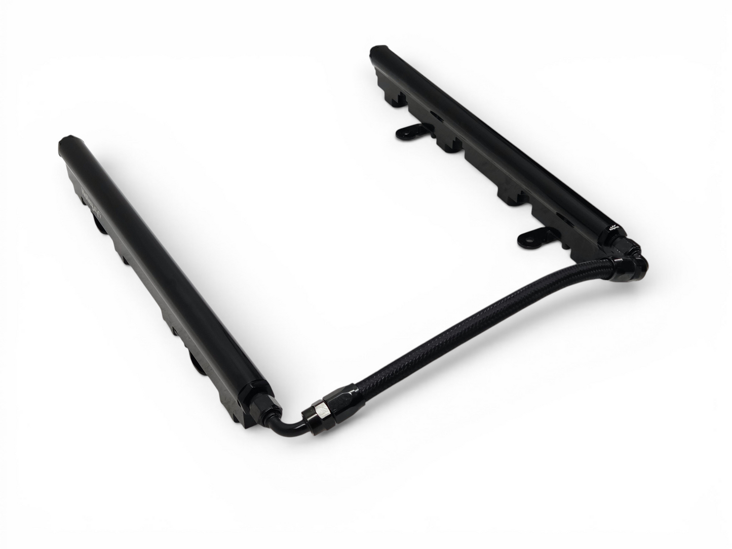 Holley LS7 Billet Hi Flow Fuel Rails Black Anodized Aluminum