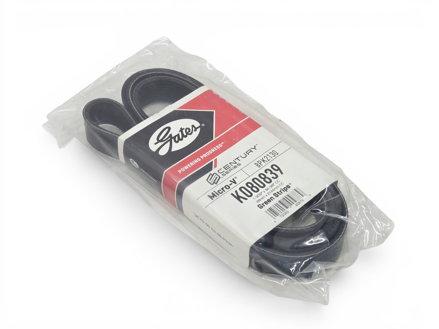 K080839 Gates Serpentine Micro-V Belt 8PK2130 84 5/16"