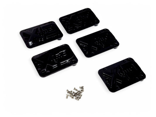 KMC Wheels Gloss Black Custom Wheel Center Cap #T150H145-6-H30 (5)