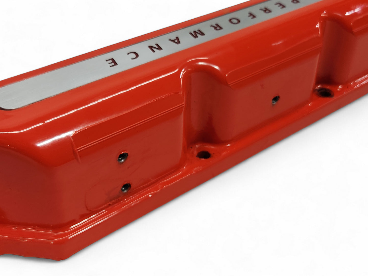 Katech Cast Aluminum Valve Covers Gen V Dry Sump Chevy Orange LT1 LT4 LT5