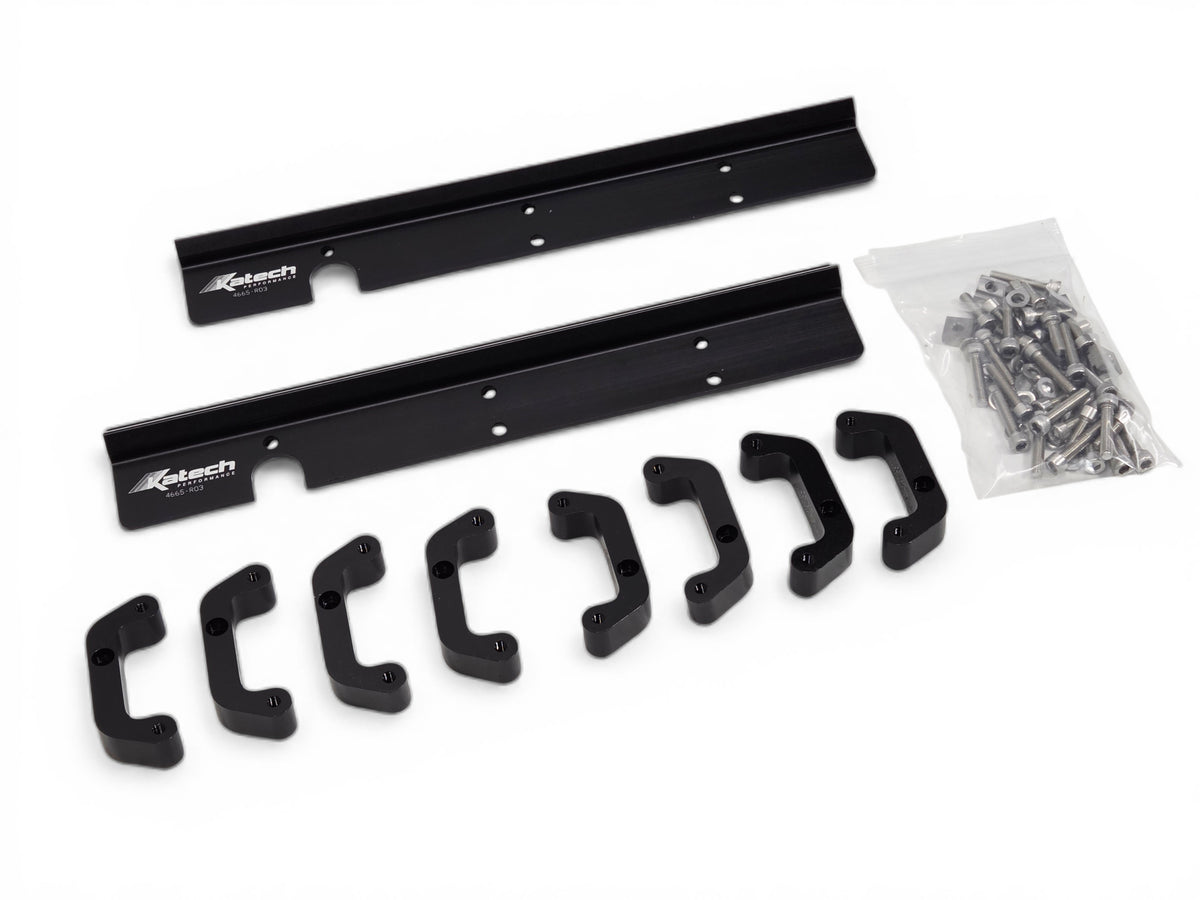 Katech Coil Relocation Kit - Engine/Coil Type: LS2, LS3, LS7, L92, L99 ...