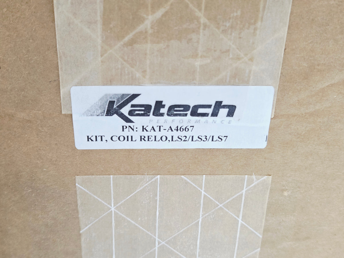 Katech Coil Relocation Kit - Engine/Coil Type: LS2, LS3, LS7, L92, L99 ...