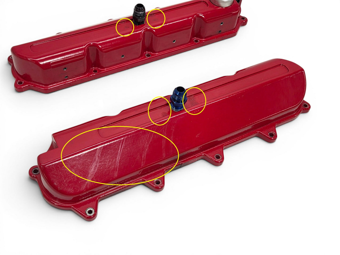 Katech GenV Cast Iron Valve Covers with Custom Breather Baffles *READ*