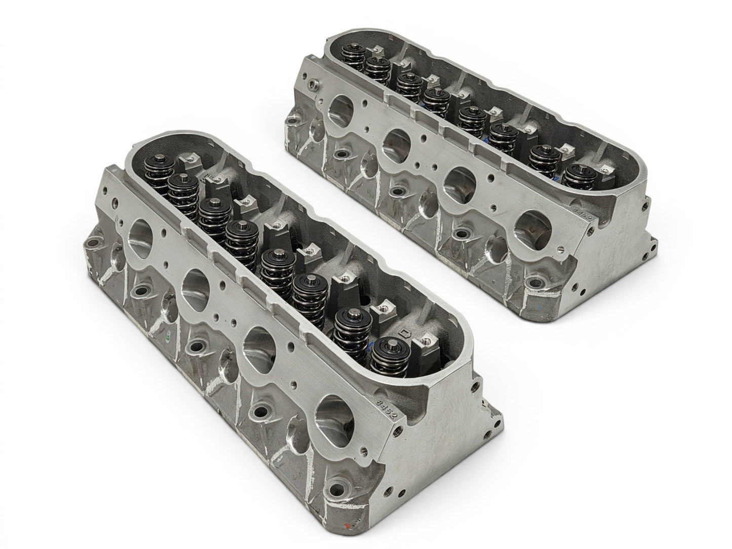 Send it Auto Parts Katech Corvette Z06 LS7 CNC ported cylinder heads with bronze valve guides and dual valve springs.