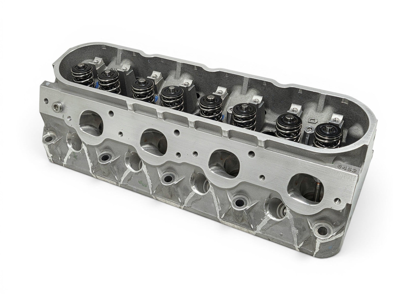 Send it Auto Parts Katech Corvette Z06 LS7 CNC ported cylinder head with bronze valve guides and dual valve springs.