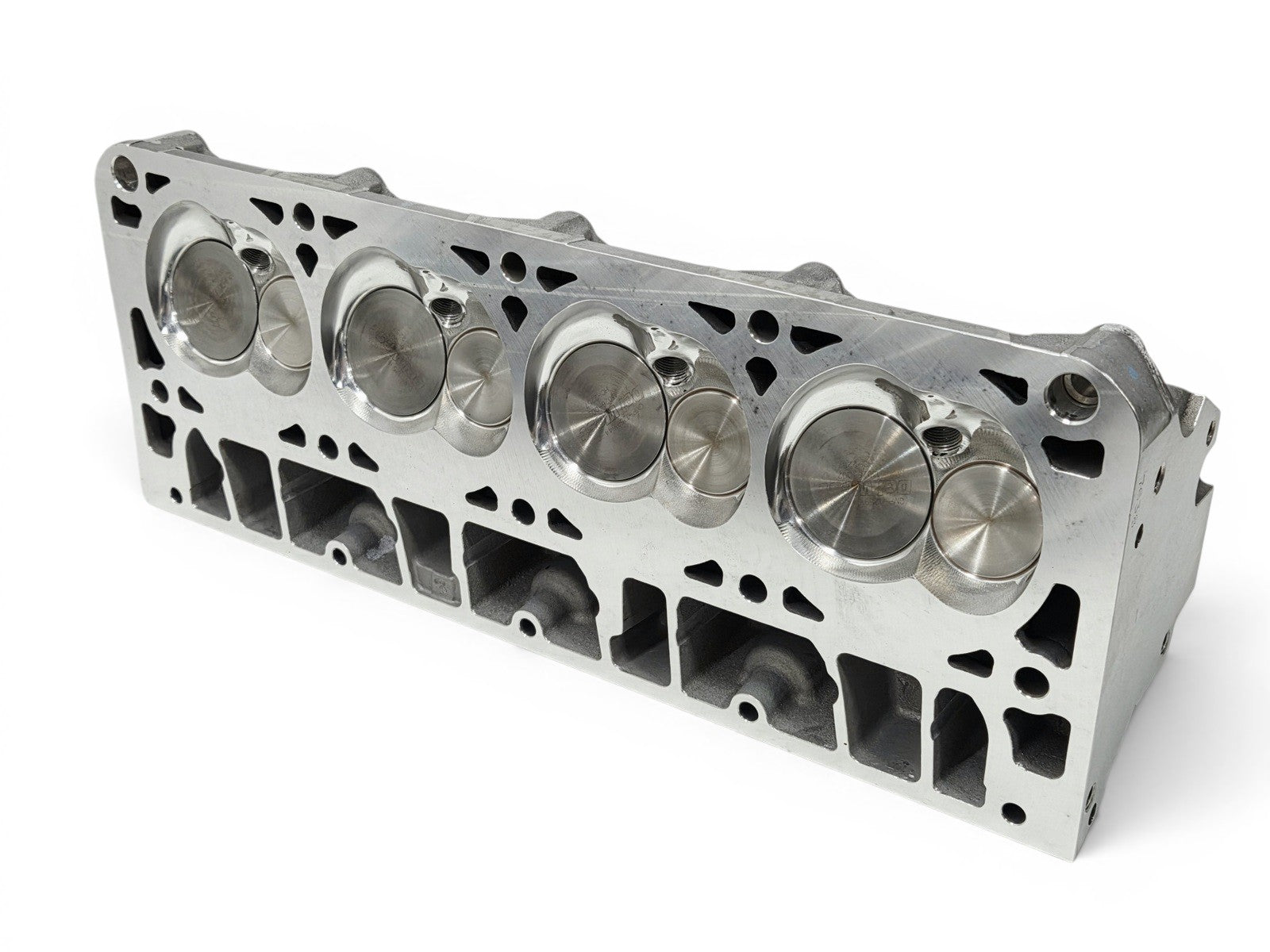 Send it Auto Parts Katech CNC ported LS7 cylinder heads for Corvette Z06 with bronze valve guides and dual springs
