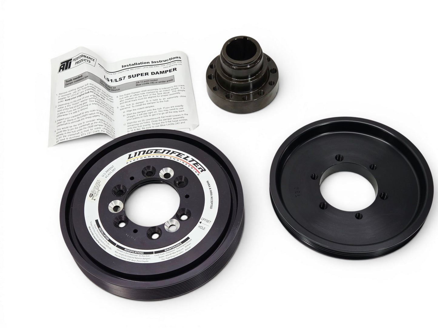 LS1 LS2 LS3 LS6 Corvette G8 ATI GM Supercharged Damper Balancer