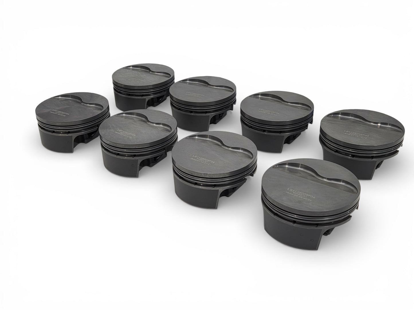 LS1 LS2 LS6 4.005 Bore -4cc Forged Aluminum Coated Piston Set with Rings Pins