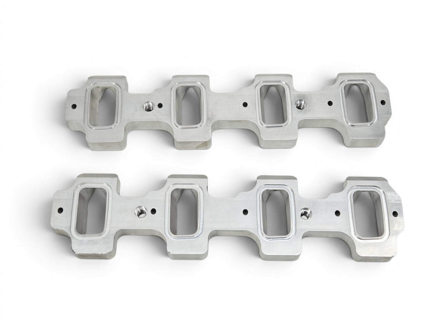 LS1 LS2 LS6 Cathedral Port Intake to LS7 Heads Adapters Billet Alum