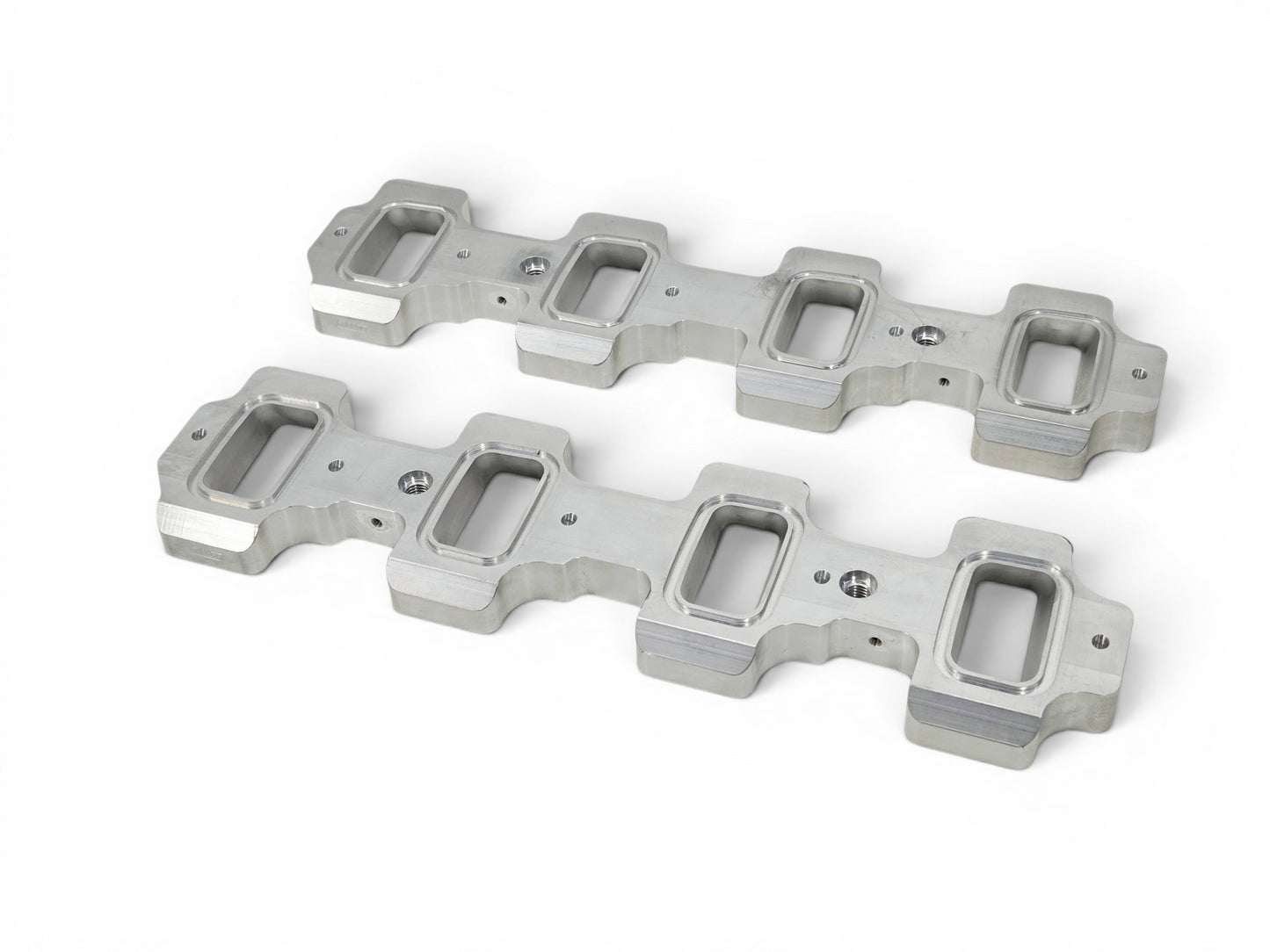 LS1 LS2 LS6 Cathedral Port Intake to LS7 Heads Adapters Billet Alum