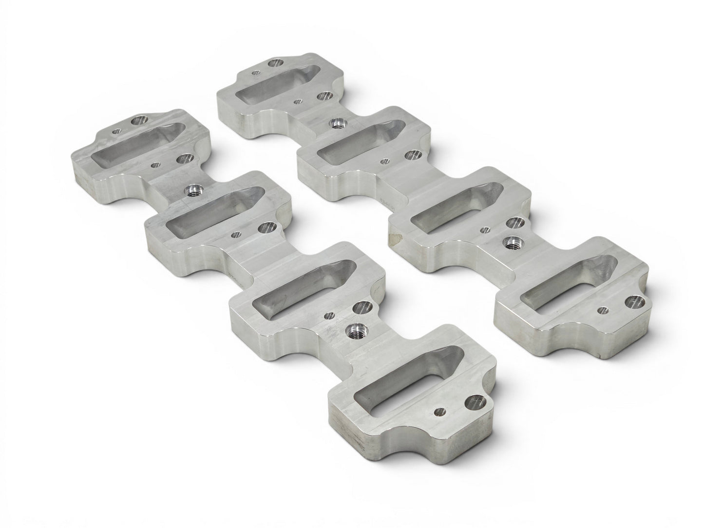 LS1 LS2 LS6 Cathedral Port Intake to LS7 Heads Adapters Billet Alum