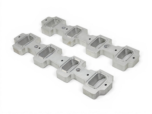 LS1 LS2 LS6 Cathedral Port Intake to LS7 Heads Adapters Billet Alum