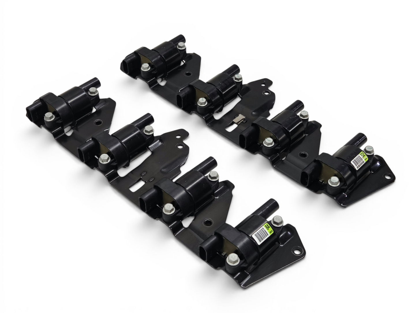 LS2 LS3 LS7 Set of 8 Ignition Coils with Brackets OEM GM 12573190 - NEW TAKEOFFS