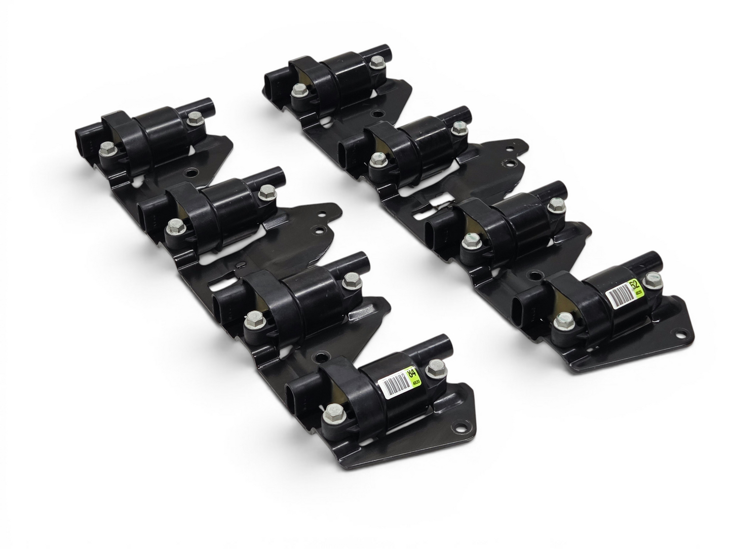LS2 LS3 LS7 Set of 8 Ignition Coils with Brackets OEM GM 12573190 - NEW TAKEOFFS