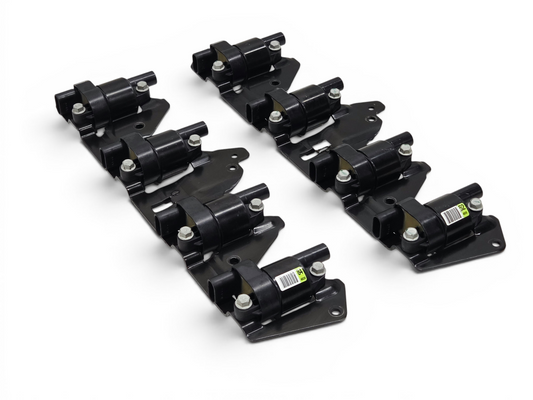 LS2 LS3 LS7 Set of 8 Ignition Coils with Brackets OEM GM 12573190 - NEW TAKEOFFS
