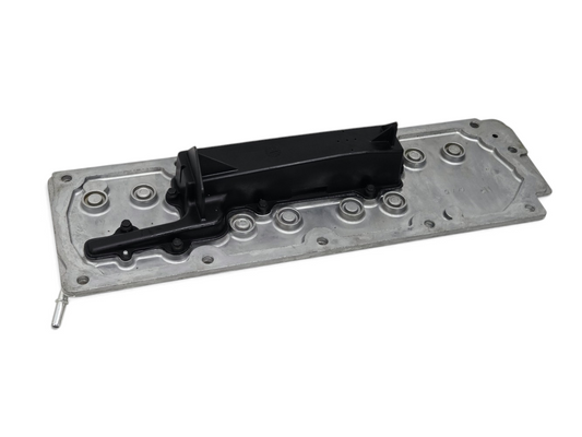Send it Auto Parts OEM GM LS engine valley cover block off plate for Gen III to Gen IV conversions and DOD deletes.