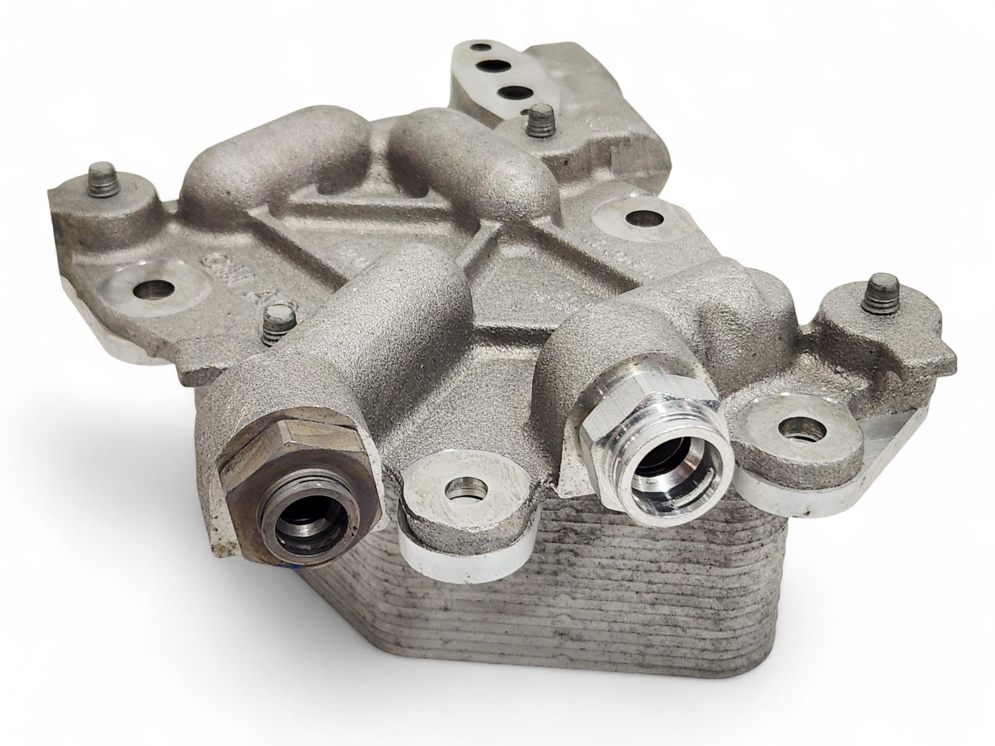 LSA Camaro ZL1 Cadillac CTSV Engine Oil Cooler Bracket with Core OEM GM