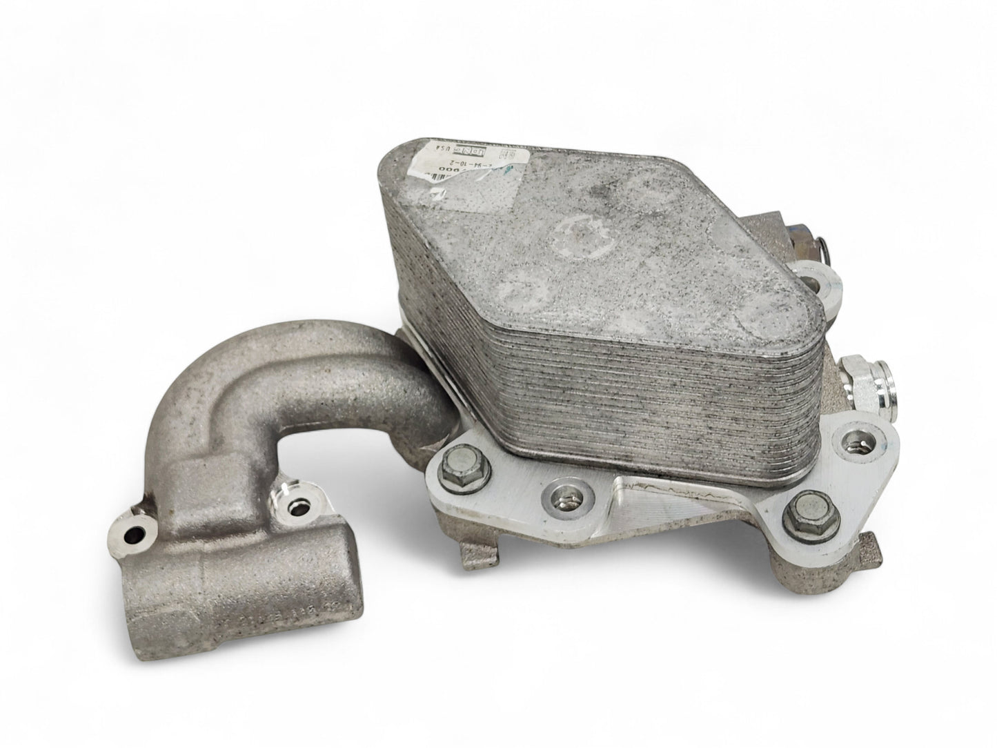 LSA Camaro ZL1 Cadillac CTSV Engine Oil Cooler Bracket with Core OEM GM