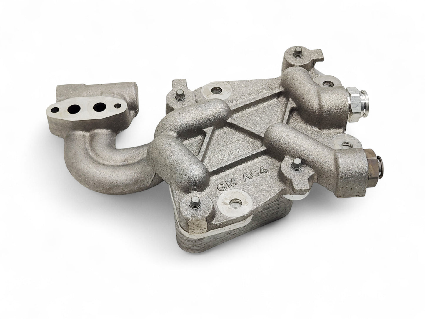 LSA Camaro ZL1 Cadillac CTSV Engine Oil Cooler Bracket with Core OEM GM