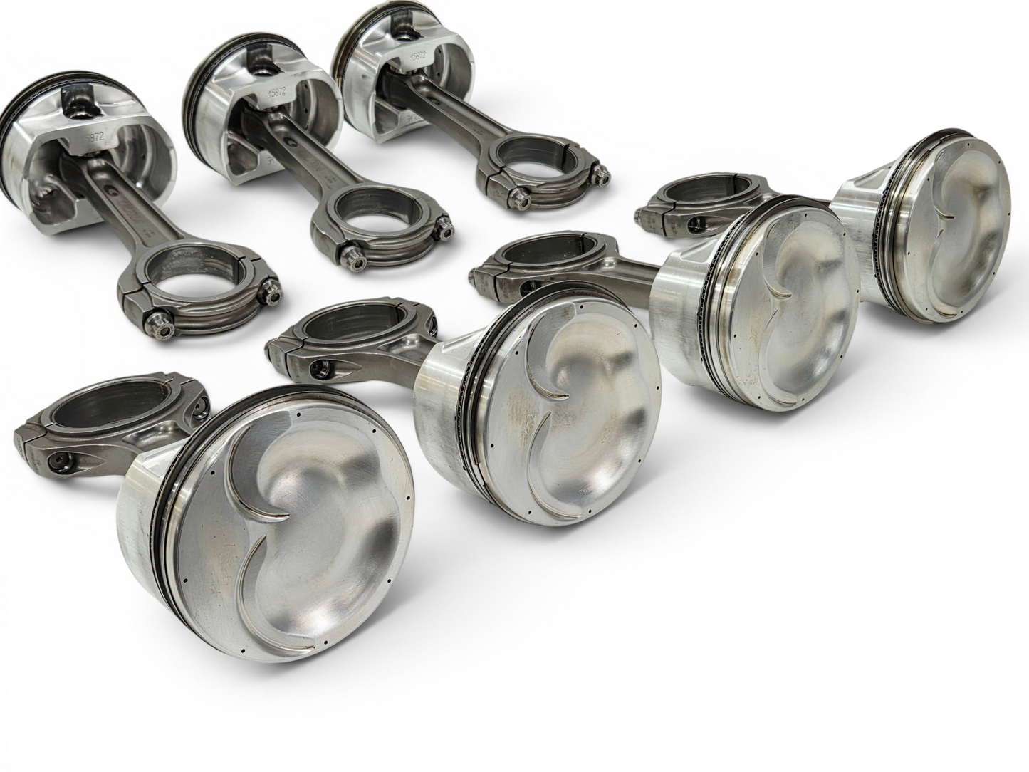 LS Engine Callies Ultra 6.125 Connecting Rods I Beam with Diamond LS2K Pistons