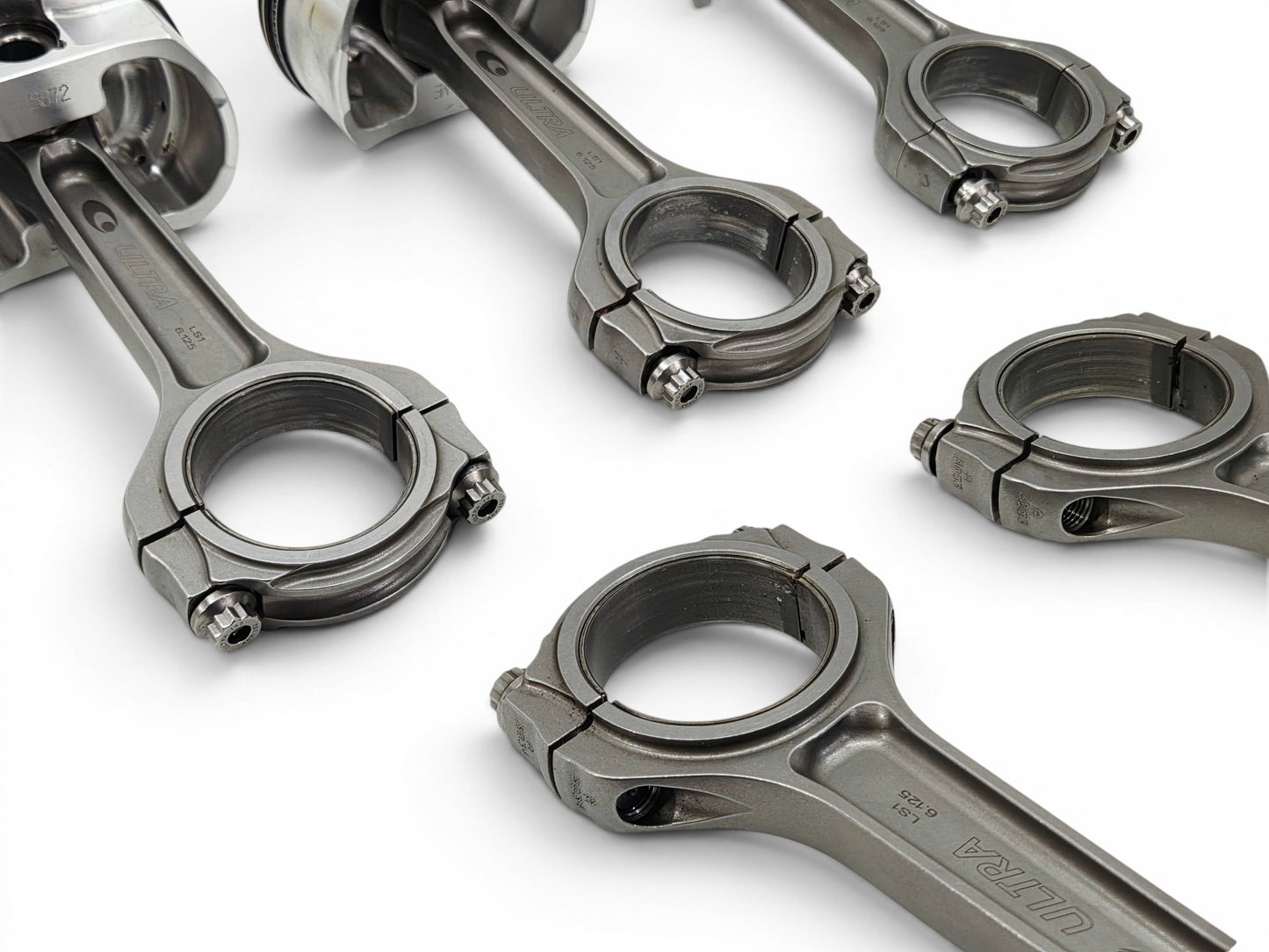 LS Engine Callies Ultra 6.125 Connecting Rods I Beam with Diamond LS2K Pistons