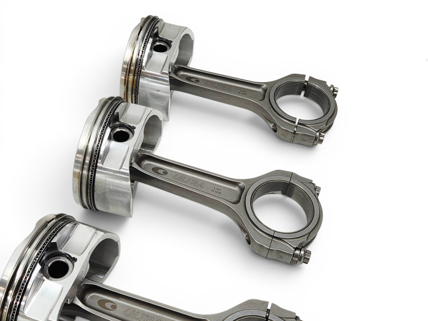 LS Engine Callies Ultra 6.125 Connecting Rods I Beam with Diamond LS2K Pistons