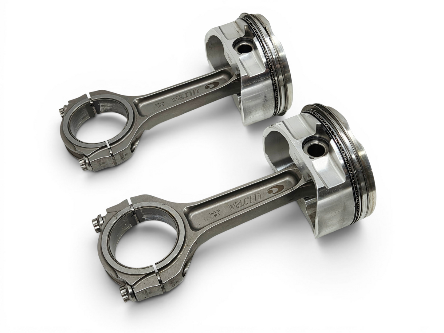 LS Engine Callies Ultra 6.125 Connecting Rods I Beam with Diamond LS2K Pistons